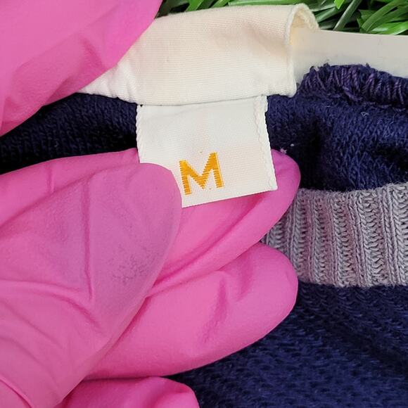 Vintage 80s MOD Stripes Tank-Top Womens XS/S 16x23 Catalina - Picture 9 of 11